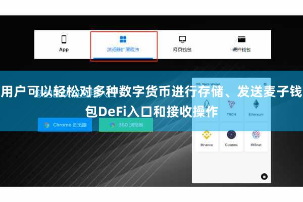 用户可以轻松对多种数字货币进行存储、发送麦子钱包DeFi入口和接收操作