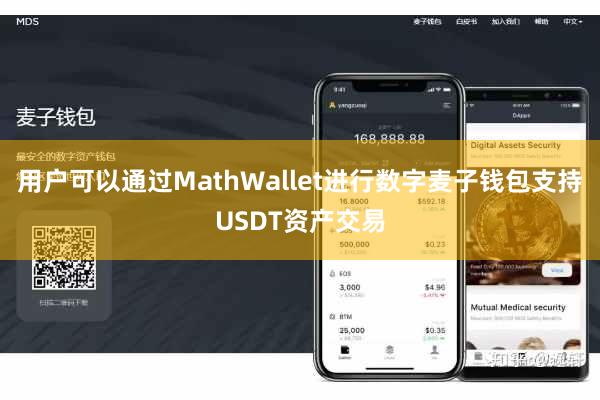 用户可以通过MathWallet进行数字麦子钱包支持USDT资产交易
