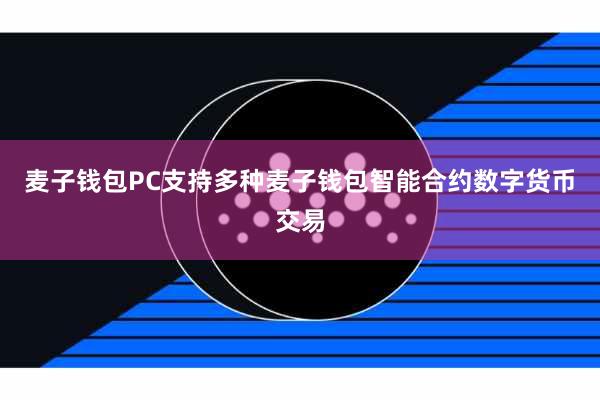 麦子钱包PC支持多种麦子钱包智能合约数字货币交易